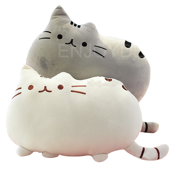 cat plush body pillow