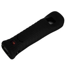 White/Black Premium MotionPlus Adapter Sensor + Silicone Case Cover For Nintendo Wii Remote Controller