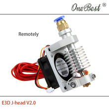 High quality 3D printer accessories the new all metal E3D J head V2 0 Aluminum alloy