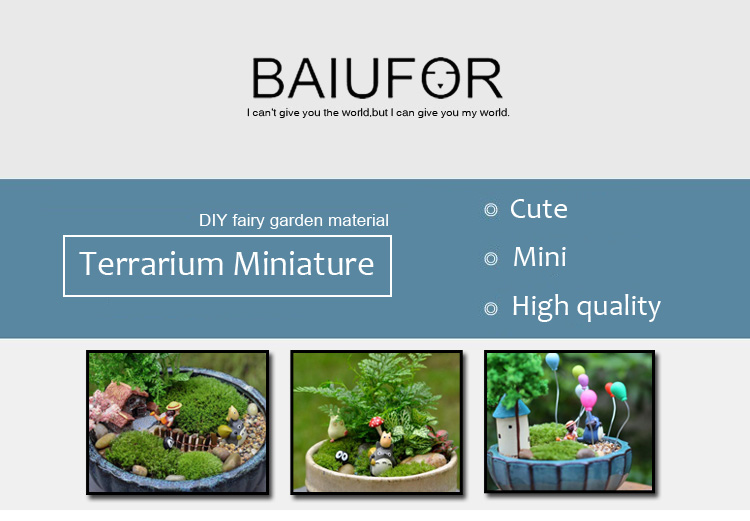 Description Picture 4 of itemBAIUFOR Miniatures Terrarium Animals Mini Horse & Deer Fairy Garden Figurines Dollhouse Decor Succulents Decor Home Accessories