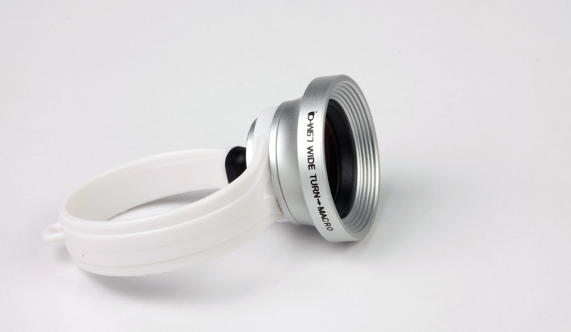 Universal 2 in 1 0.67X Wide Angle + Macro Mobile Phone Lens photo Kit Set for iPhone 4S 5 5S