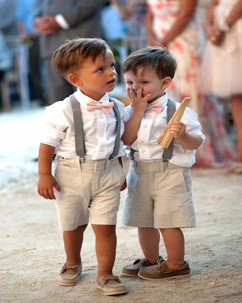 Boys beach shop wedding outfit