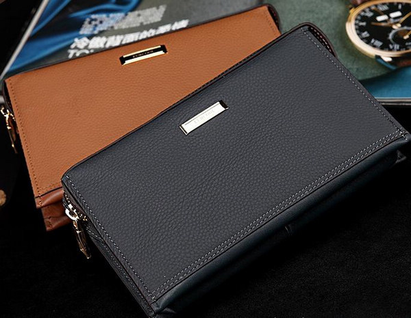 brand man wallet men's purse men genuine leather clutch bag mens wallet monedero carteira masculina cartera hombre billeteras