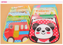 Adjustable Colorful Waterproof Baby Bibs Infants Kids Saliva Towel Lunch Bibs Burp clothes cartoon 8 Colors