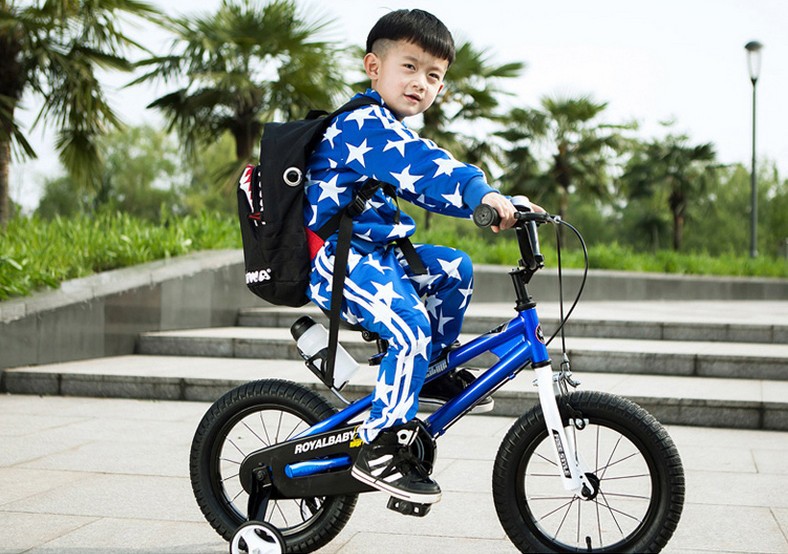 2015 new stroller Girls boys toys with 2 training wheels riding 2 4 years 16 inch