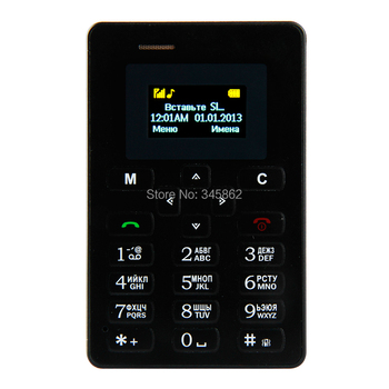 Мобильный телефон AIEK M5, русский клавиатура карта 4,5 мм ультратонкий вкладыш Mini телефон каче лента низкая анти-излучения AEKU M5 карта сотовый телефон