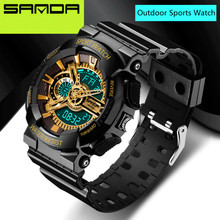 2016 New Brand SANDA Watches Mens LED Digital-watch G Style Watch Waterproof Sport Military Shock Watches for Men relojes hombre