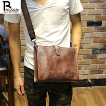 New Fashion Men Messenger Bags Sport leather Male Shoulder Bag Casual Outdoor Travel Hiking Military Messenger Bag business bag