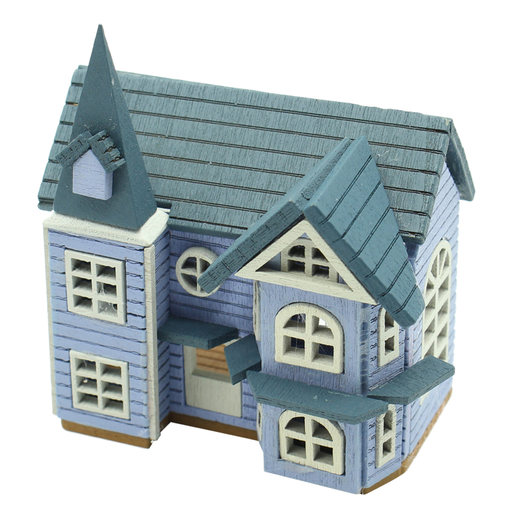 MagiDeal 1:12 Scale DIY Miniature Dollhouse Furniture DIY Doll House Kit 