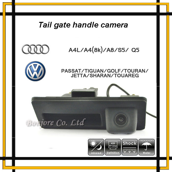 Anti Fog CCD 170Degree Car Runk Handle Parking Rearview Backup Camera for Audi/VW/Passat/Tiguan/Golf/Touran/Jetta/Sharan/Touareg Anti Fog CCD 170Degree Car Runk Handle Parking Rearview Backup Camera for Audi/VW/Passat/Tiguan/Golf/Touran/Jetta/Sharan/Touareg