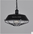 Nordic American Retro Rustic Iron Pendant Light Modern Minimalist Creative Personality Edison Industrial Iron Pendant Light