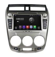 HD1024*600 Quad Core 1.6G 16GB Android 5.1.1 Car DVD Player Radio GPS Navi Stereo for Honda CITY 1.5L 2008 2009 2010 2011 2012