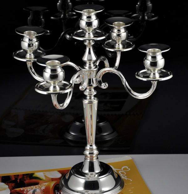 Silver japanese candlesticks
