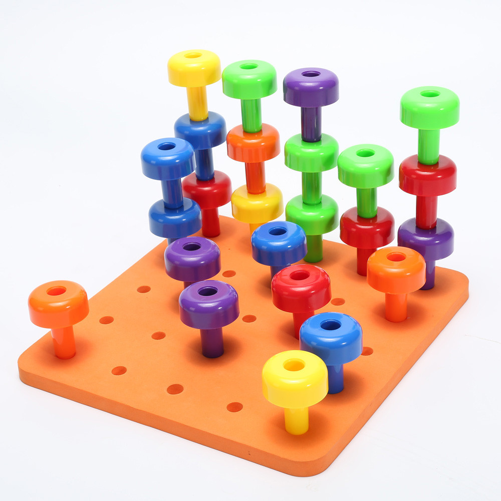 pegboard children's toy