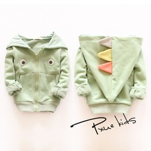 2015 new Autumn spring cartoon rabbit Children Outerwear vestidos hooded girls boy sweatshirt kids clothes moleton