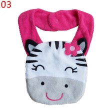 Kids Girl Boy Baby Bibs Burp Cloths Lunch Bibs Animals Cotton Saliva Towel waterproof Infant Bibs