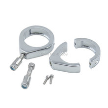 Motorcycle 41mm Chrome Turn Signal Fork Clamps For Harley Softail Night Train FXSTB 1999 2009