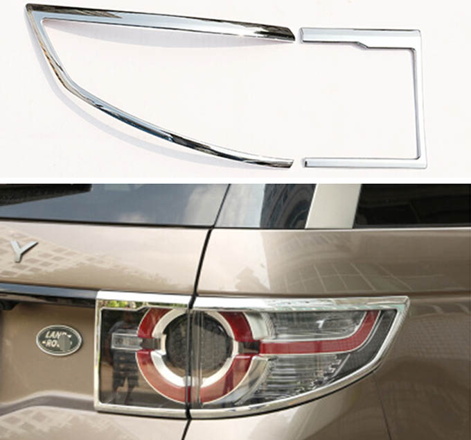 exterior Accessories for land rover discovery sport 2015 trunk taillight rear light lamp cover frame trim sticker