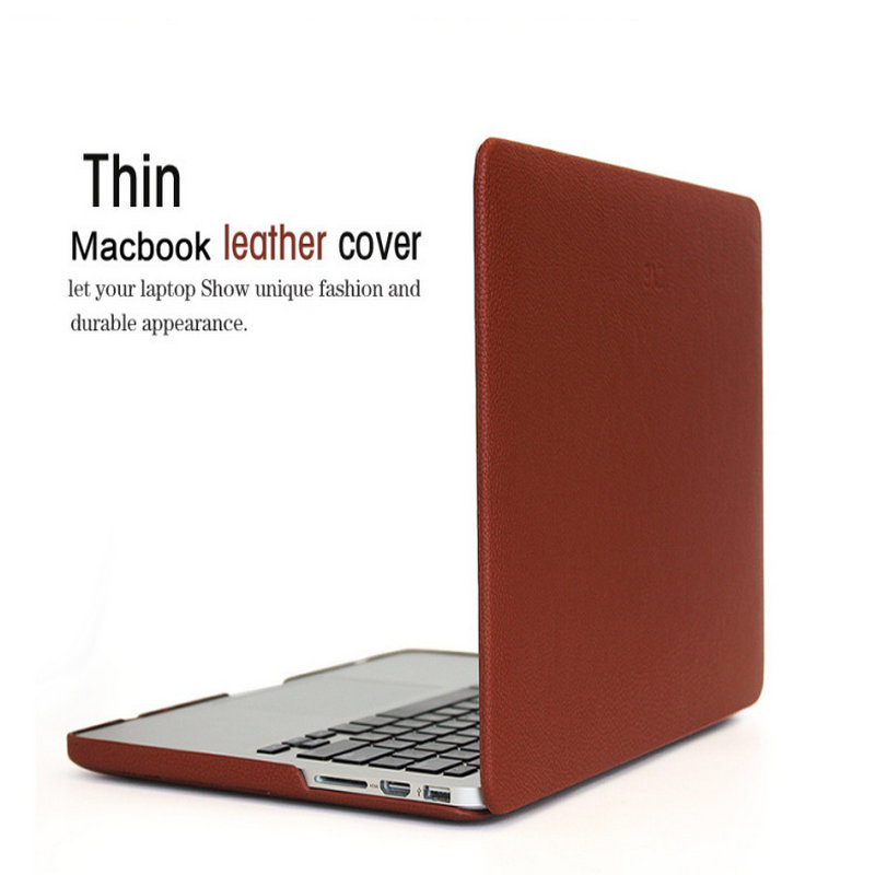 font b Laptop b font case ZVE retro leather Cover Shell For font b Apple