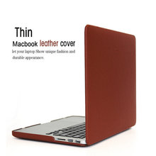 Laptop case ZVE retro leather Cover Shell For Apple Macbook Air 11″ Pro 13 12 15 Retina sleeve notbook Hard Case For Mac book