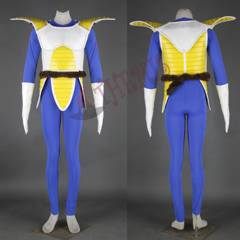 Athemis Vegeta III Jumpsuit Dragon Ball Z Cosplay Blue Tight fitting Clothes Fighting Costumes High Quality