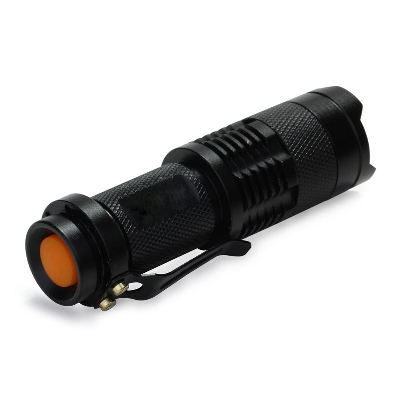 Mini CREE Q5 LED Flashlight Torch Zoomable AA 14500 Lanterna LED Camp Tactical Flashlight Waterproof 1 Mode