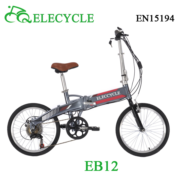 ELECYCLE EB12 250W36V Foldable Folding mini Electric Bike Electric Bicycle e bike chinese jiangmen for sale