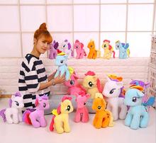 2016 Hot 23cm minecraft my cute lovely little horse stuffed Plush toys poni doll toys for Children Brinquedos Toys kids gift