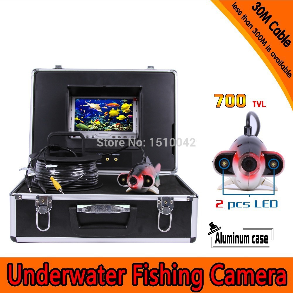 Гаджет  7Inch Monitor underwater camera for fishing with Hard Carrying Case 700TVL IP68 Waterproof Ice fish finder None Безопасность и защита