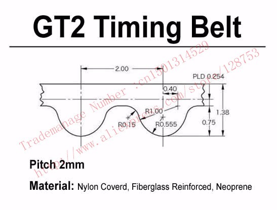 GT2 Timing Belt Pulley 48 Teeth 5mm Bore For 3D Printer Cnc 6mm Width Belt Pack Of 4 Wrench Included~p105047953