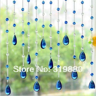On sale!!! Wholesale Crystal glass curtain ( multicolor ) crystal bead curtain curtain glass K9 ...