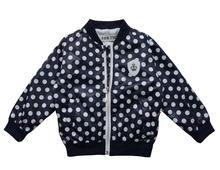 jackets for girls Cute dot casual jacket kids Jacket children outwear new autumn and spring fashion