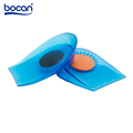 Bocan Gel heel Spur insoles for foot pain relieve protectors heel pads shock absorption feet care