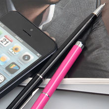 2 in 1 Touch Screen Stylus Ballpoint Pen For Android Ipad Tablet Iphone PC Pen