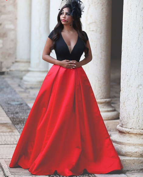 vestidos de noche 2016 rojos