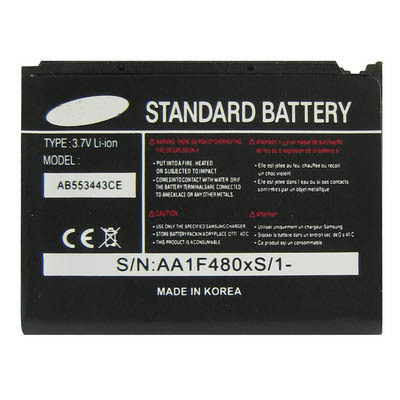 High Quality 1000mAh Mobile Phone Battery for Samsung F480