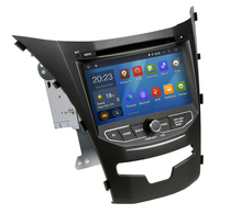 Qual-Cord android 4.4.4 stereo for Ssangyong Korando 1024X600 Capacitive screen GPS Radio headunit Mirror Link WIFI 3G free map
