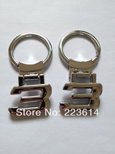Wholesale Metal Logo Keychain For BMW 3 Series Letter Key Ring For BMW Free Shipping