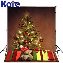 christmas hintergrund The bear children Christmas tree 5x7ft(1.5×2.2m) fabric for the background in the photo studio ZJ