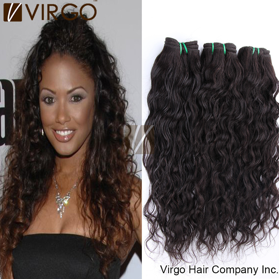 Wet And Wavy Weave Hairstyles Long Wet And Wavy Weave Related...
