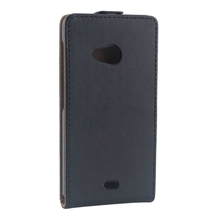 Vertical Flip Magnetic Button Leather Case for Microsoft Lumia 535 Mobile Phone Protective Shell Skin Up