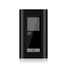 New LTE GSM 4G Wifi Router Wireless Dongle Mifi with 5200mAh Power Bank two SIM Card Slot RJ45 Port Modem Function Global Unlock