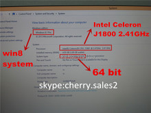 14 inch Ultrabook Notebook Laptop Computer Windows 7 8 Intel N2840 J1800 2 41Ghz 4GB RAM
