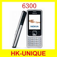 Russian keyboard and menu 6300 Unlocked Original Nokia 6300 Cell phone Triband Bluetoth Email FM Radio Mp3 player