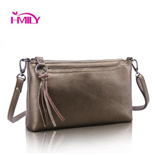 New first layer genuine leather women’s shoulder bags clutch female crocodile pattern designer messenger bag ladies cowhide bag