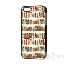 For iphone 4/4s 5/5s 5c SE 6/6s 7 plus ipod touch 4/5/6 back skins mobile cellphone cases cover RETRO ICE LOLLIES FUNKY