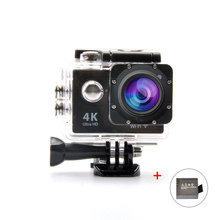 Ultra Full HD 1080P 60FPS WiFi 2.0” LCD Screen Sport Camera 170 Degree Wide 4K Waterproof Digital Video Camera + Extra Charger