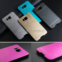 Luxury Brushed Metal Aluminium material phone case For Samsung Galaxy Alpha G850 G8508S back case cover