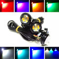 Dual Color Led Bulbs Turning Singals and Daytime Running Lights White Amber Yellow Car Styling DRL