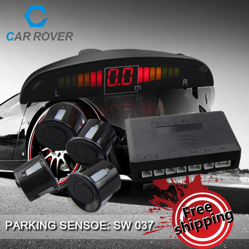 LED Display Car Parking Sensor 8 Sensors electroma...
